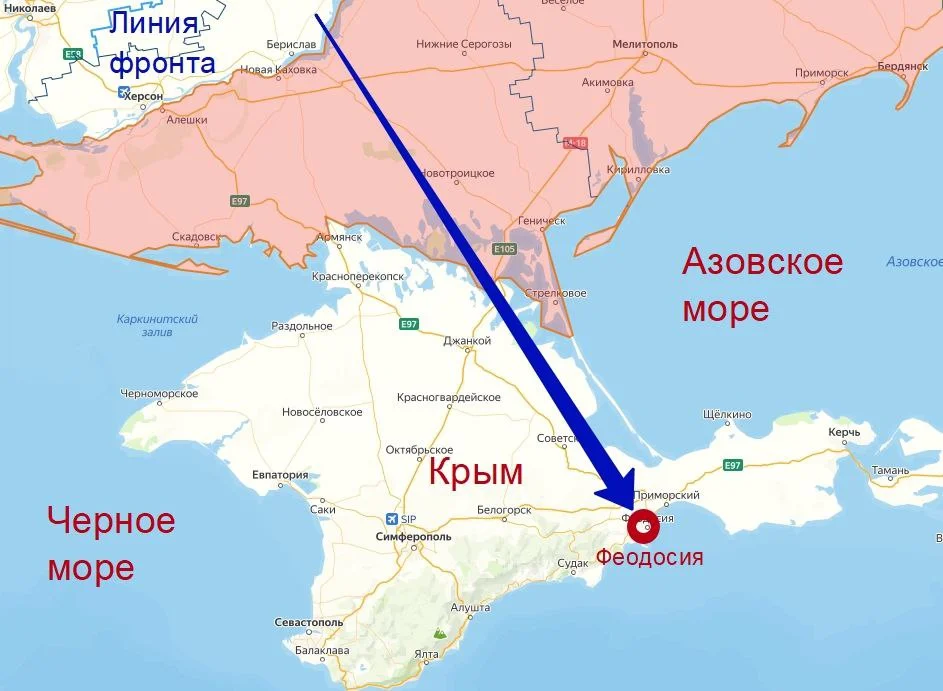 Взрывы в Крыму сегодня, последние новости: ВСУ атаковали порт в районе Феодосии
