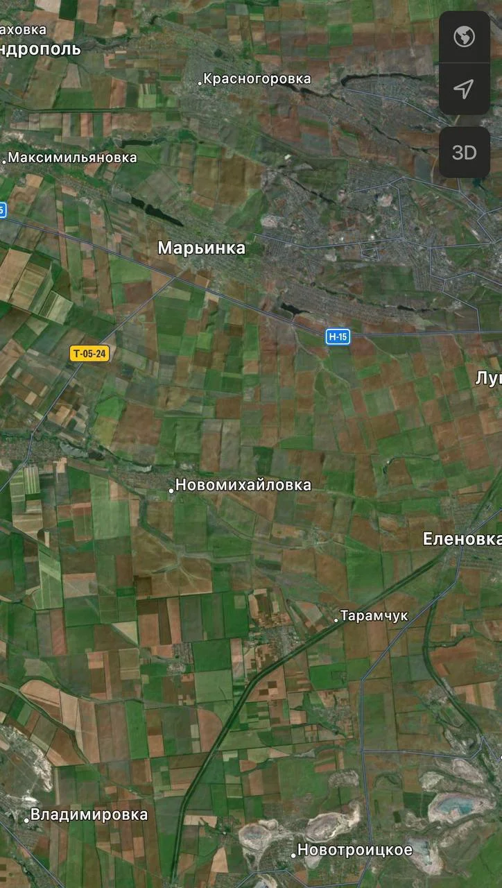Донецкое направление. Карта боевых действий на 02.03.2024