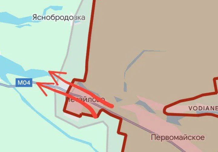 Авдеевское направление. Нетайлово - карта боевых действий 09.05.2024